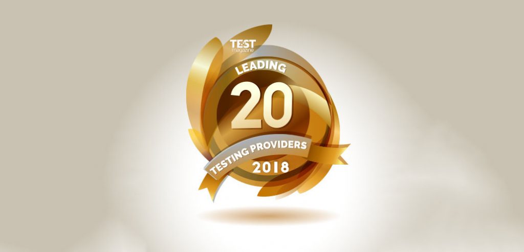Want to be a part of TEST Magazine’s top 20 leading providers?